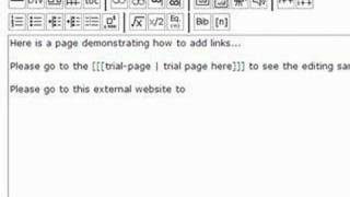 Wikidot  How to Add Links [upl. by Onibas942]