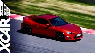 Toyota GT86 road and track review  XCAR [upl. by Willem]