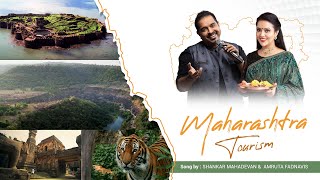 Song for Maharashtra Tourism by Shankar Mahadevan amp Amruta Fadnavis [upl. by Ahsieyt]