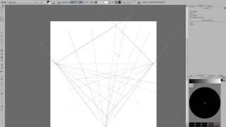 krita setting a 3 point perspective [upl. by Oijres]