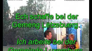 Luxemburgisch lernen mit A und J Lulling Lektion 1 sech virstellen [upl. by Dew]