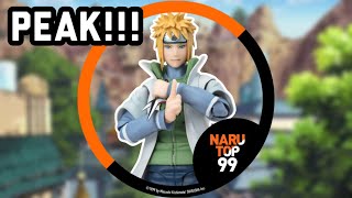 SH Figuarts Naruto Shippuden NaruTOP99 Minato Namikaze Action Figure Review Tamashii Nations BANDAI [upl. by Bach]