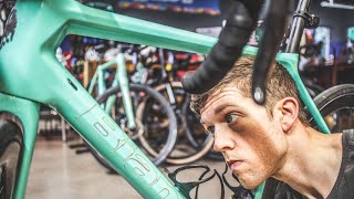 2021 Bianchi Specialissima Disc Unboxing [upl. by Malvino]