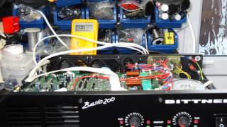 Bittner Basic 200 Amplifier Repair [upl. by Liddle]