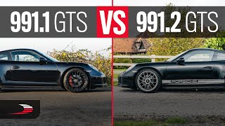 Porsche 9911 GTS and Porsche 9912 GTS model comparison [upl. by Eimmat]