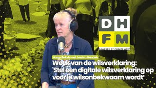 Stel een digitale wilsverklaring op  Haags Bakkie met Jessica Mendels  Den Haag FM [upl. by Trellas]