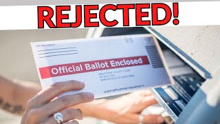 5 ways your 2024 election mailin or absentee ballot can be REJECTED [upl. by Myer]