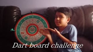 Dart board challengedartboard gamesMBaqir170 [upl. by Nekcarb172]