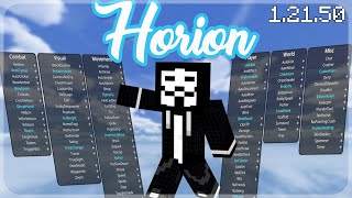 OUT NOW Horion Client 12151  Minecraft Bedrock [upl. by Bernstein379]