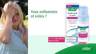 AVogel Gouttes pour les Yeux Infection des Yeux [upl. by Nyahs]