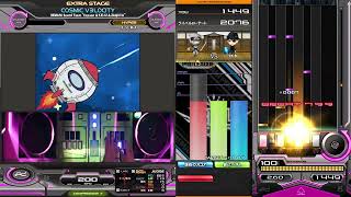 【IIDX Pinky Crush】COSMIC V3LOCITYSPH、手元付き [upl. by Ruffi487]