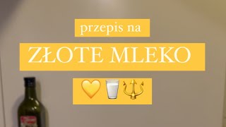 KURKUMA  ZŁOTE MLEKO  AJURWEDA  ODPORNOŚĆ [upl. by Rorie551]