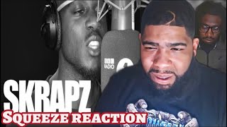 Skrapz  Fire In The Booth  Squeeze Reaction [upl. by Godspeed]