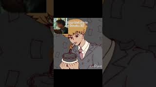 Happy birthday Reigen art drawing tiktok mobpsycho100 anime speeddrawing trending fyp [upl. by Stirling53]