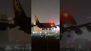 Giant 8400 Heavy Atlas Air Boeing 747F arrives at Las Vegas LAS  N445MC  planespotting [upl. by Ahsilak]