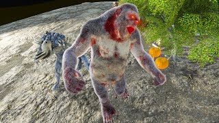 1v1 HALLOWEEN BATTLE ARBS  Mutant Primates Vs Infernals  Fantasy  Animal Revolt Battle Simulator [upl. by Samford]