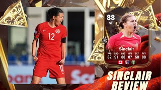 ¡TIENE STATS DE LOCOS PARA EL MC Christine Sinclair 88 CENTURIONS Review EA FC 25 [upl. by Theis]