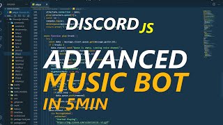 Advanced Discord Music Bot  5k Views Special  New Features [upl. by Allesor]