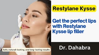 Restylane Kysse In Plantation With Dr Dahabra  Restylane Kysse Lip Filler [upl. by Yadseut]