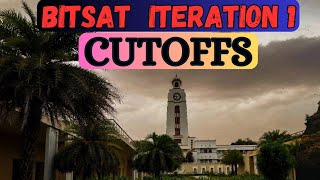 BITSAT 2024 Iteration 1 Cutoffs Released  BITS Pilani [upl. by Omolhs]