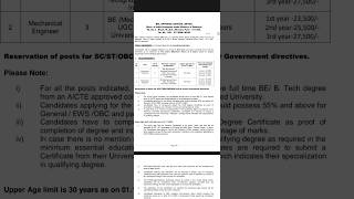 Vacancy for fresher Mechanical and Electrical Engineersmechanicalengineerfresherjobs [upl. by Eicam]