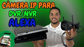 Como Integrar Câmera IM5 SC BLACK INTELBRAS em DVRNVR E NA ALEXA [upl. by Aehtla190]