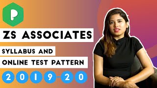 ZS Associates Syllabus and Online Test Pattern [upl. by Ivanah393]