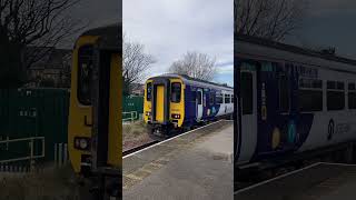 156490 arriving at Saltburn on the 231024 saltburn train trainspotting class156 [upl. by Siletotsira314]