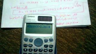 Using Calculator  Finding Beta value in Halfwave Rectifier With RLload without FWD [upl. by Ellenrahs]