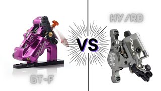 TRP HYRD Vs Juintech GTF  One brake to rule them all [upl. by Underwood541]