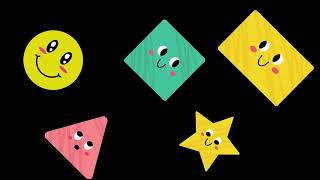 2D Shapes  Shapes Song For Kids [upl. by Razid]