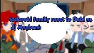 todoroki family react to Dabi as jj Maybank from OBX sped to 175 [upl. by Goulden951]