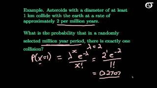 The Poisson Distribution Introduction fast version [upl. by Kizzie]