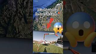 Spider car in real life 😱googlearth journey trending motivation natureviralvideohorrorstories [upl. by Nahem271]