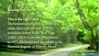 Hi Def Time Lapse Drive  Smoky Mountains  Roaring Fork Motor Trail  Gatlinburg Vacationm2ts [upl. by Chem]