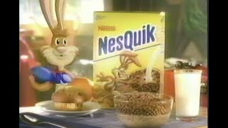 Nestle Nesquik Cereal Commercial feat The Nesquik Bunny 2000  00s Commercials [upl. by Hsina]