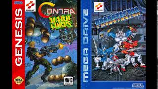 Contra Hard Corps  Probotector  Game Over GENESISMEGA DRIVE OST [upl. by Atterys954]