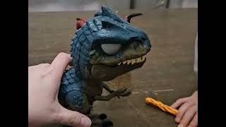 Mattel Mega Roar Allosaurus [upl. by Hcirdeirf886]