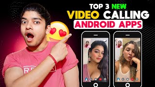 Top 3 Random Video Call App  Free Video Call App  Secret Video Calling Apps [upl. by Noremak]