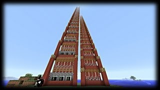 Minecraft Horse Ladders Super Simple and Super Fast [upl. by Sualakcin]