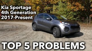 Top 5 Problems Kia Sportage SUV 4th Generation 2017Present [upl. by Annehcu420]