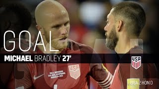 MNT vs Honduras Michael Bradley Goal  March 24 2017 [upl. by Coralyn]