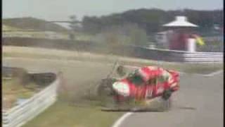 DTCC Zandvoort Tom Coronel crash [upl. by Necyrb]