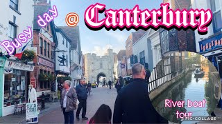 QUICK GLIMPSE OF CANTERBURY TOWN  ROAST DINNER AT TOBY CARVERY UNLIMITED SIDE DISH KENT HOLIDAY [upl. by Galateah]