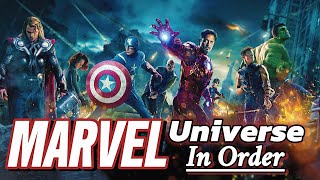 Marvel Universe Movies In Order To Watch  Listed Moviez [upl. by Cecily587]