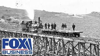 American Built The Transcontinental Railroad [upl. by Yelekreb]