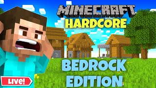 Minecraft Hardcore New World Bedrock edition  Coolsumit Live stream [upl. by Anitnuahs]