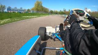 Fin de rodage à 10 000trmin moteur IAME X30  Karting 125CC  GOPROHERO8 [upl. by Ynaitirb192]