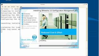 Novell ZCM10 SP3 Installing the First Primary Server [upl. by Iah]