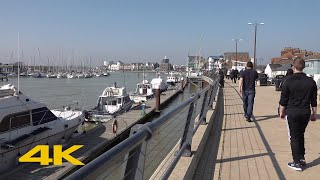 Littlehampton Walk Town Centre amp Beach【4K】 [upl. by Mccreery]